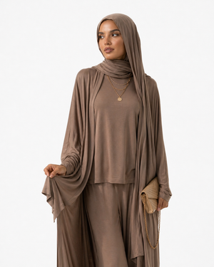 Taupe Serene Three-Piece Set