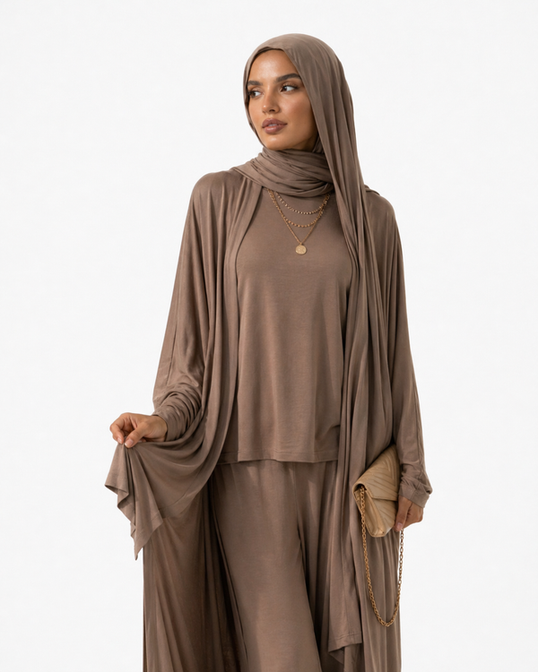 Taupe Serene Three-Piece Set