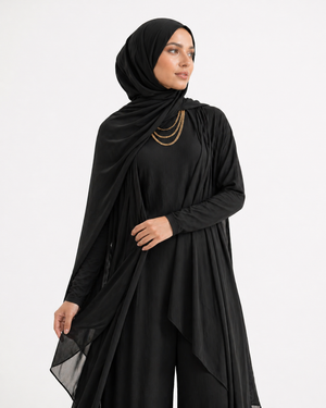black Serene Three-Piece Set
